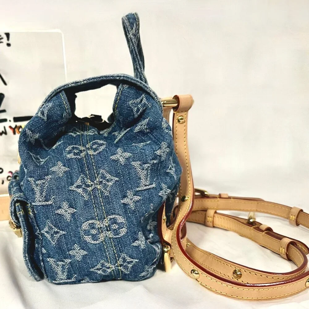 Louis Vuitton Venice Backpack - Monogram Denim Blue (NWT + Dust bag) - Picture 10 of 15
